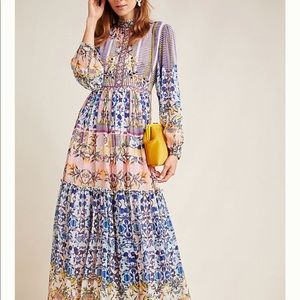 Anthropologie Anastasia Maxi Dress